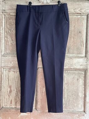 LOFT Navy Skinny Ankle Pants